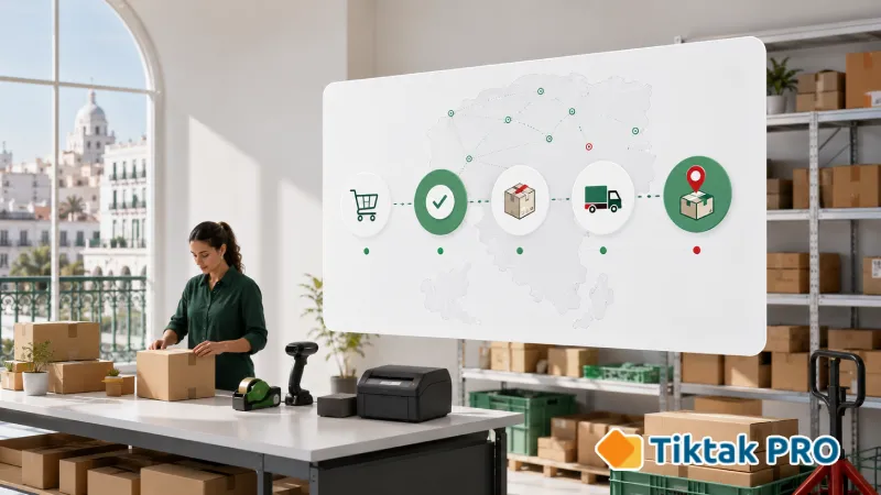 Gestion des commandes COD en Algérie avec TikTak PRO