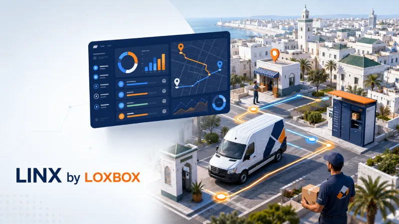 Linx by LoxBox - Réseau de livraison intégré à TikTak PRO