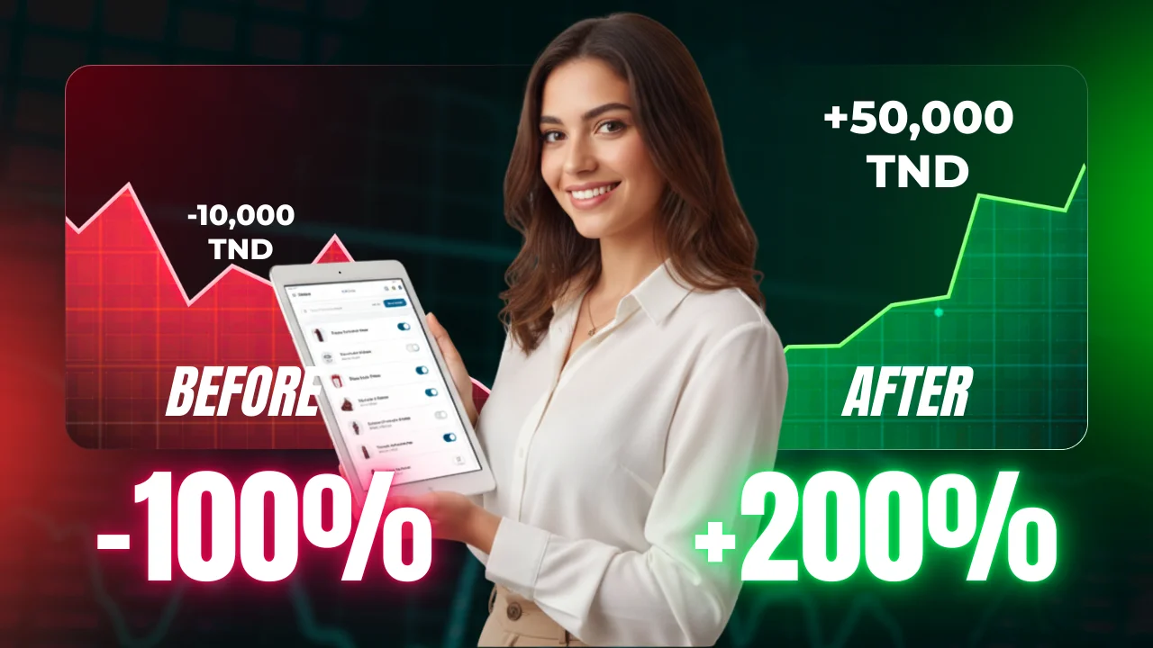 Tableau de bord TikTak PRO - Fonctionnalités e-commerce