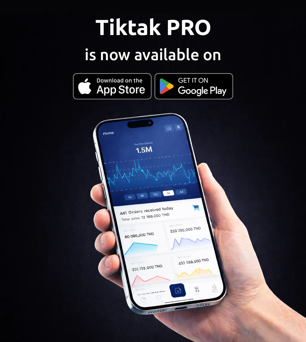 TikTak PRO Application Mobile
